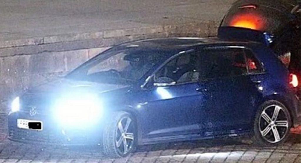  Cops Are Looking For This VW Golf R That Was Used To Steal A $6 Million Golden Toilet