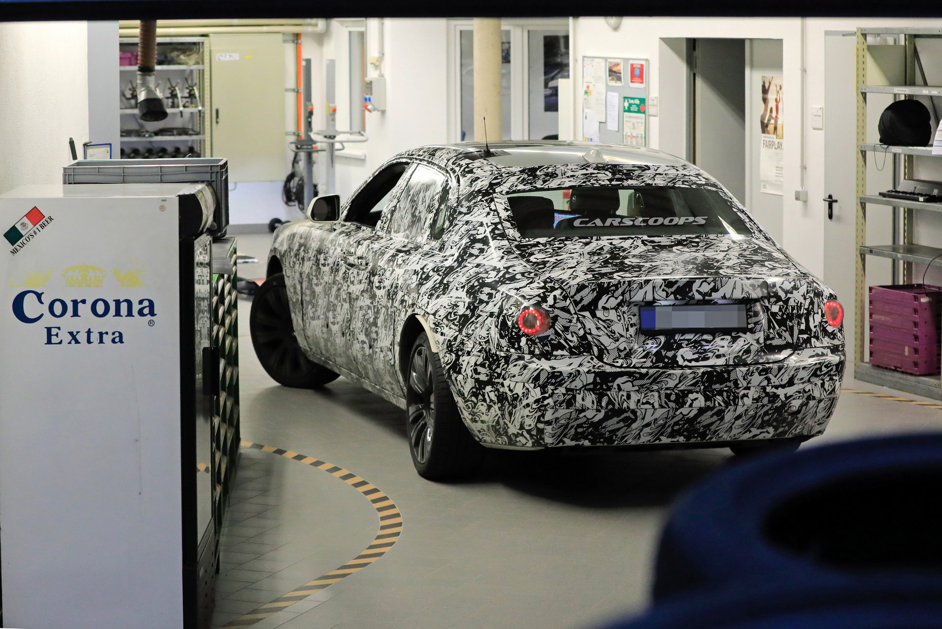 2021 Rolls Royce Ghost Tests Its New Platform On The Nurburgring