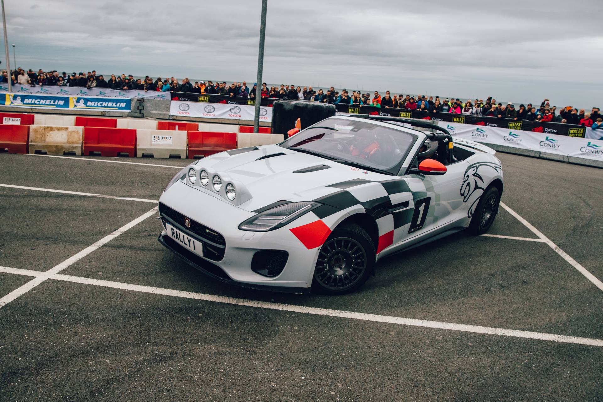 Jaguar F-Type Convertible Rally Car Sadly Makes Its Final Public Appearance