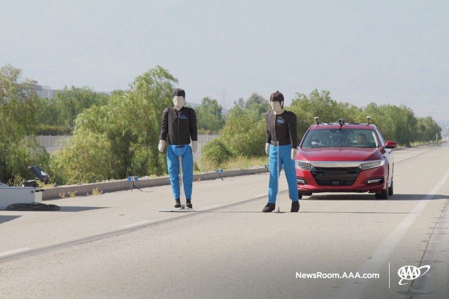 AAA Finds Pedestrian Detection Systems Lacking, “Completely Ineffective At Night”