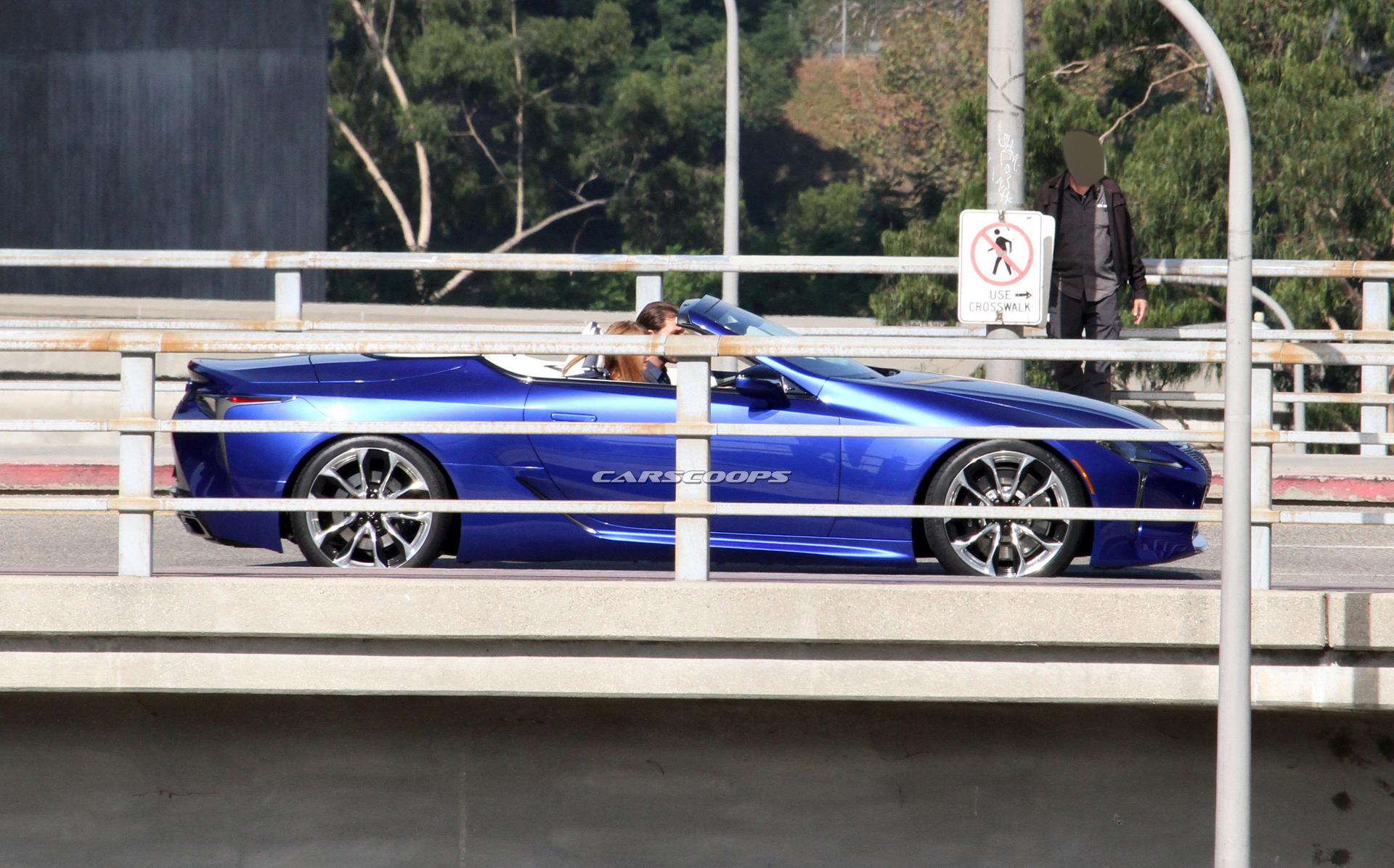 2020 Lexus LC Convertible Spotted Undisguised During Photoshoot On The Street