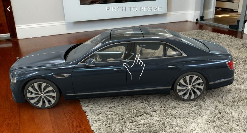 Bentley Made An App So You Can Virtually Park A Flying Spur Anywhere – Show Us Your Photos
