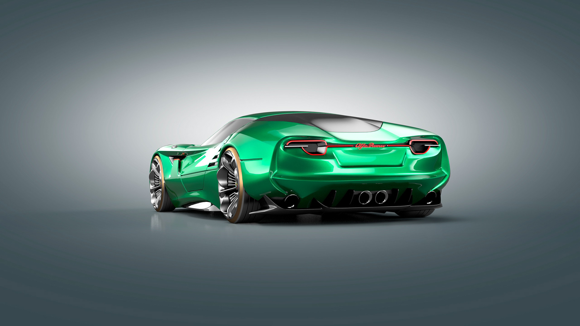 Alfa Romeo Montreal Vision GT Concept Is Pure Sex On Wheels