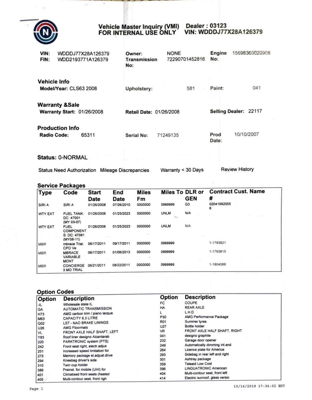 2008 Mercedes CLS 63 AMG Has A Naturally Aspirated, 507 HP V8 Waiting For You