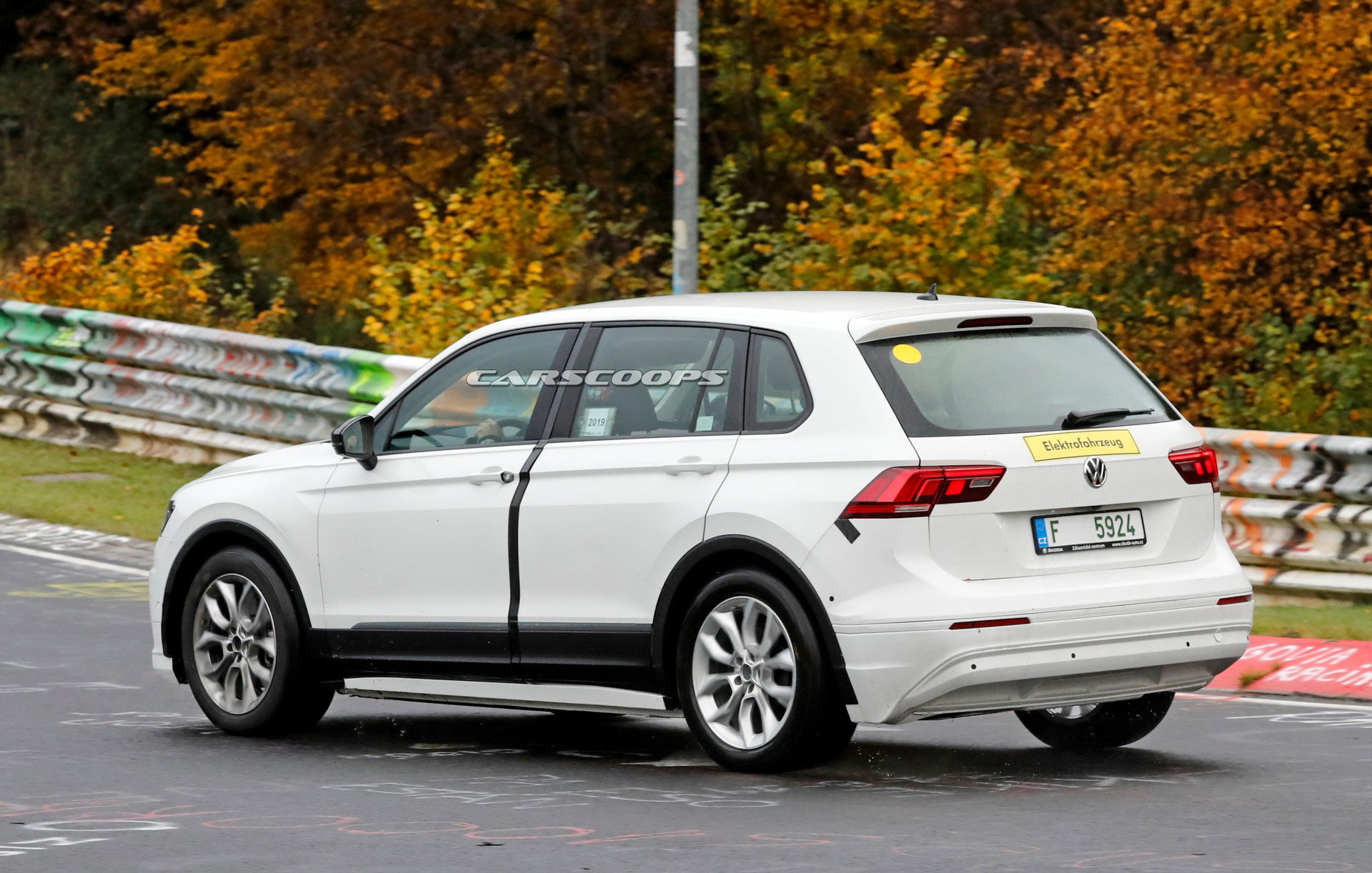 Skoda EV Mule Hits The Nurburgring, Will Be A Production Version Of The Vision iV Concept