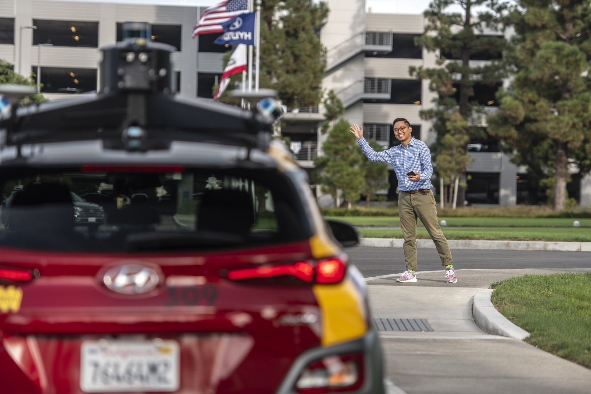 Hyundai To Launch Autonomous Ride-Sharing Service In California Next Month