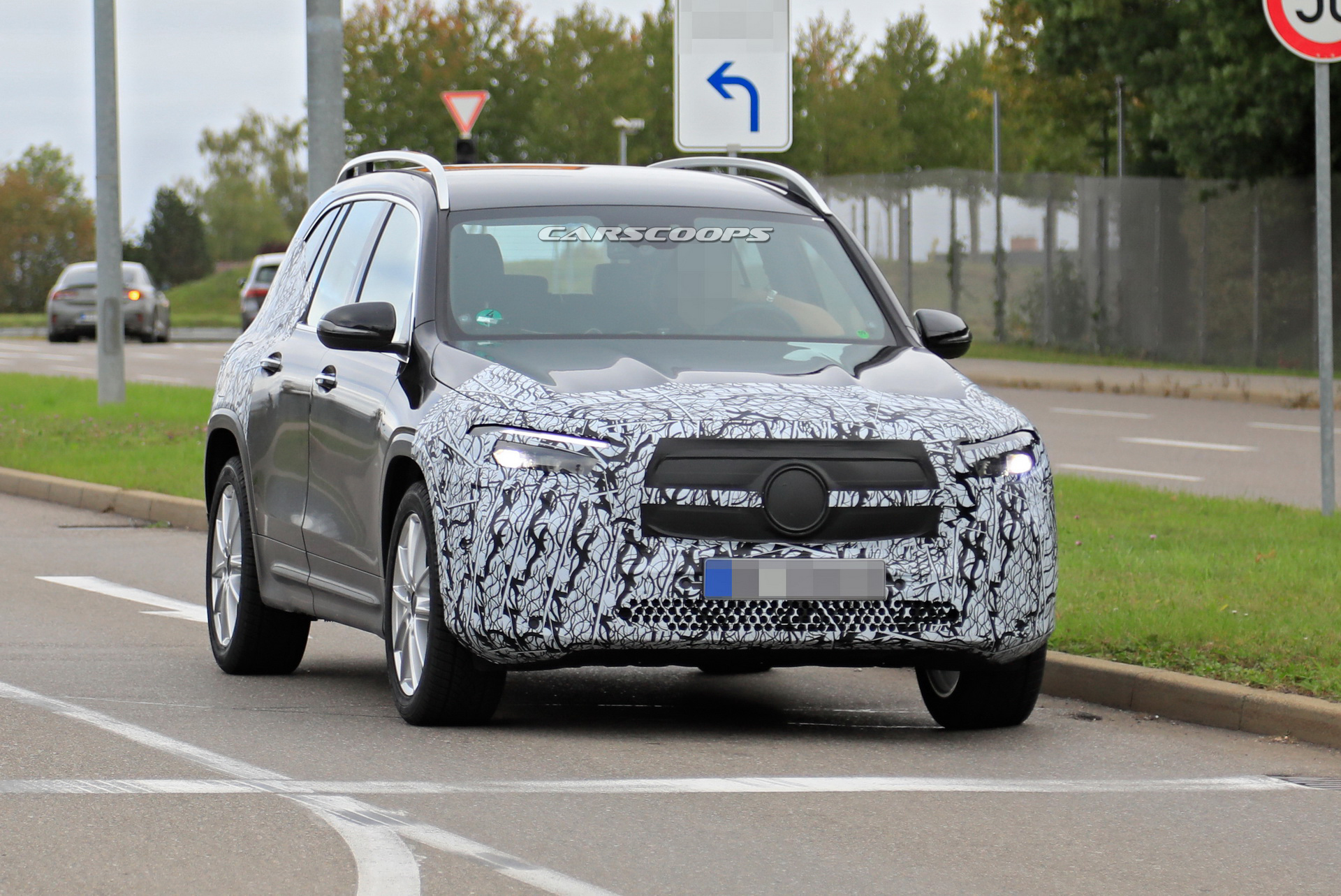 2021 Mercedes EQB EV Spotted: Like The GLB But With A New Face And No Emissions