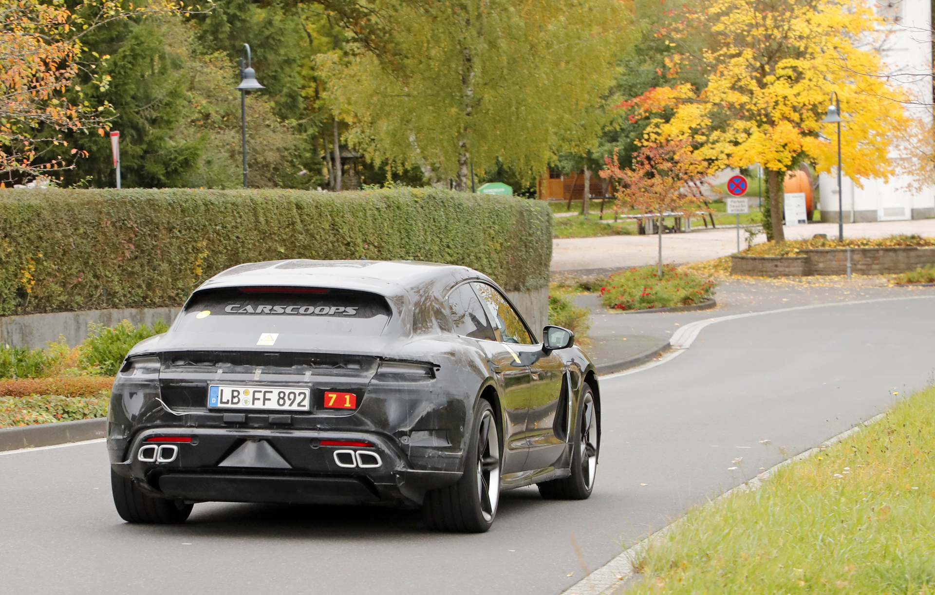 Most Revealing Spy Shots Of 2020 Porsche Taycan Cross Turismo Yet