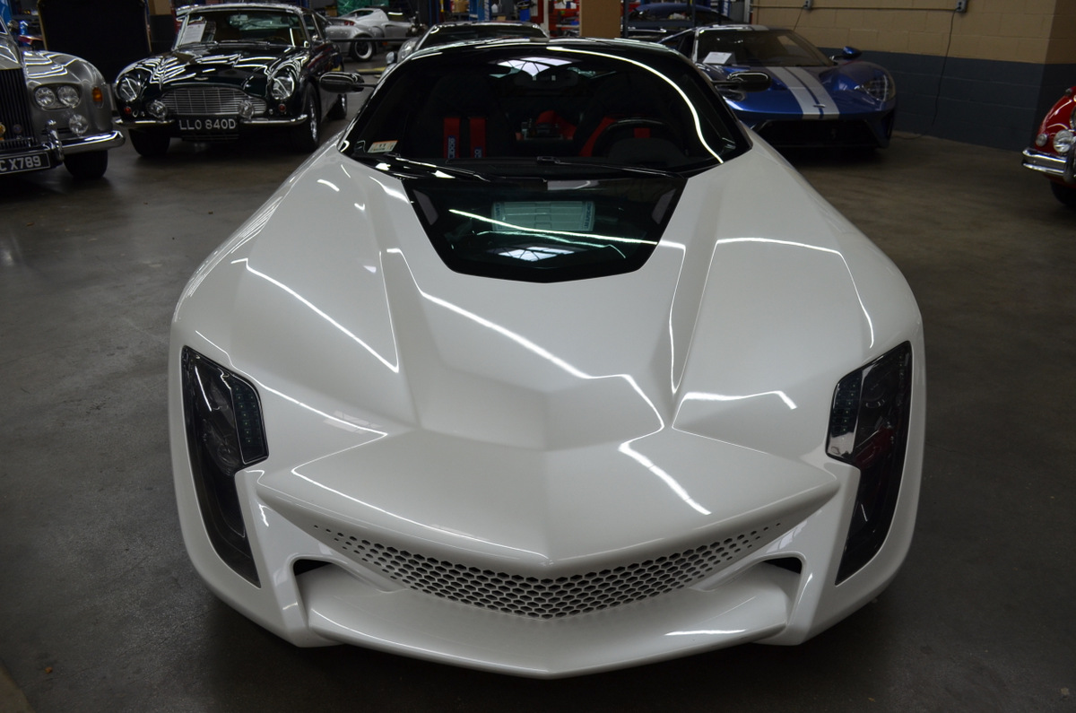 Bertone’s Corvette-Based Mantide Is Looking For A New Home, Now Painted White