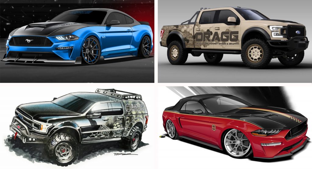  From Mild To Wild, Ford’s SEMA Show Mustangs And F-150s Have You Covered