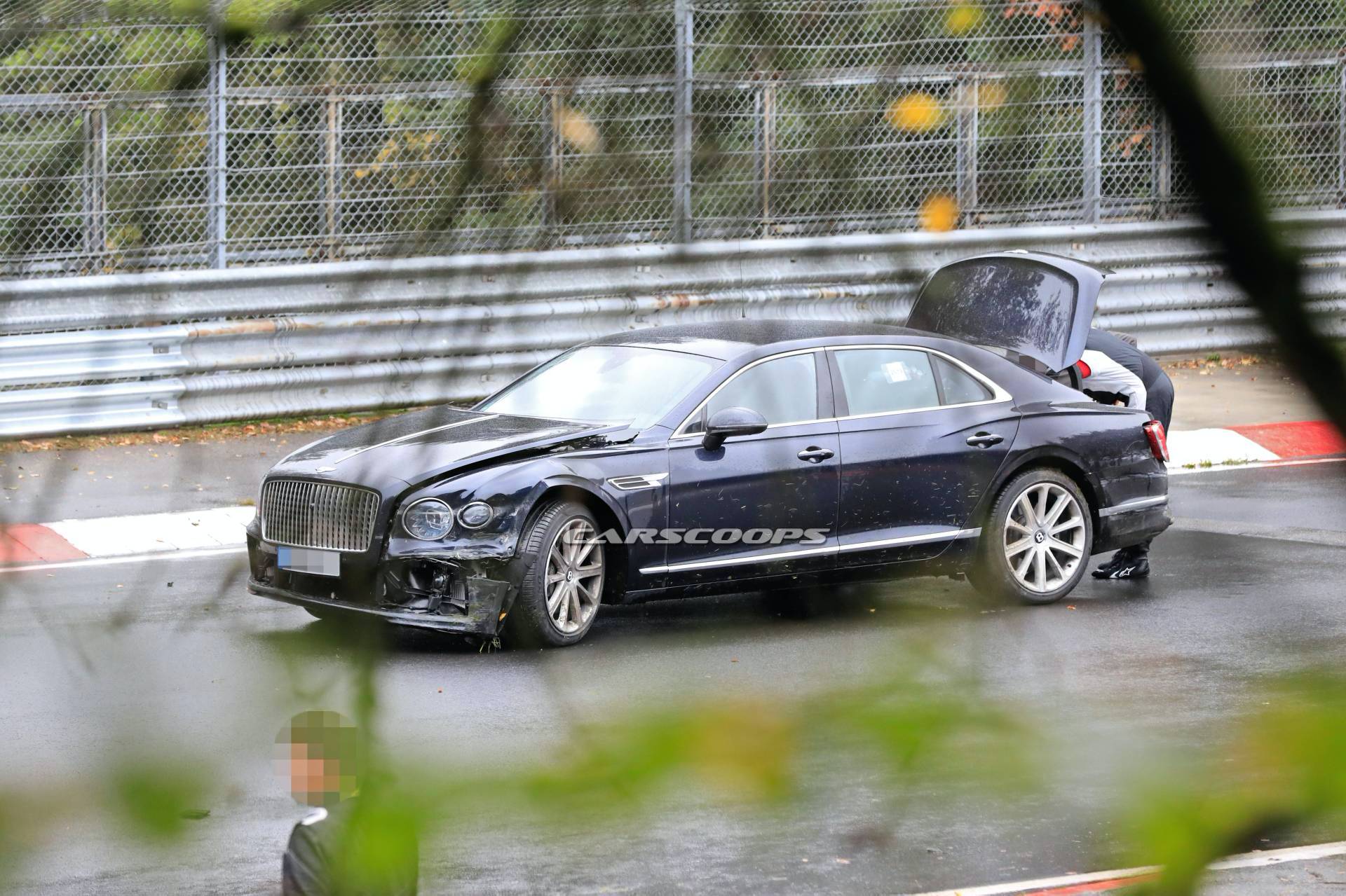 Bentley Testers Had An Oopsie On The ‘Ring Crashing 2020 Flying Spur Prototype