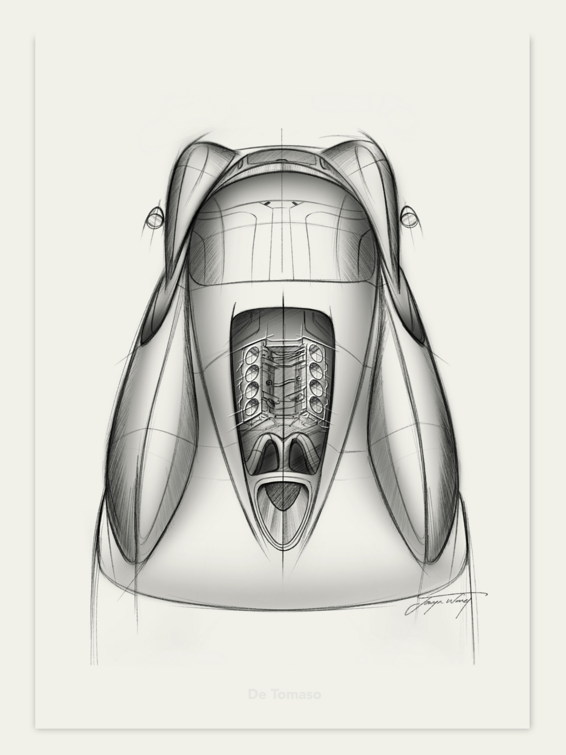 De Tomaso P72 To Be Powered By A 700 HP Supercharged Ford V8