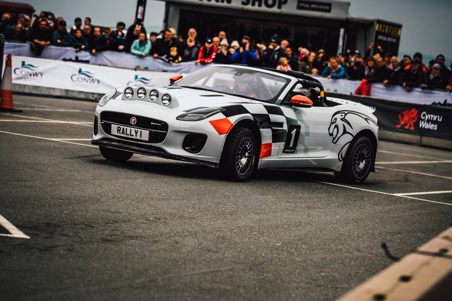 Jaguar F-Type Convertible Rally Car Sadly Makes Its Final Public Appearance