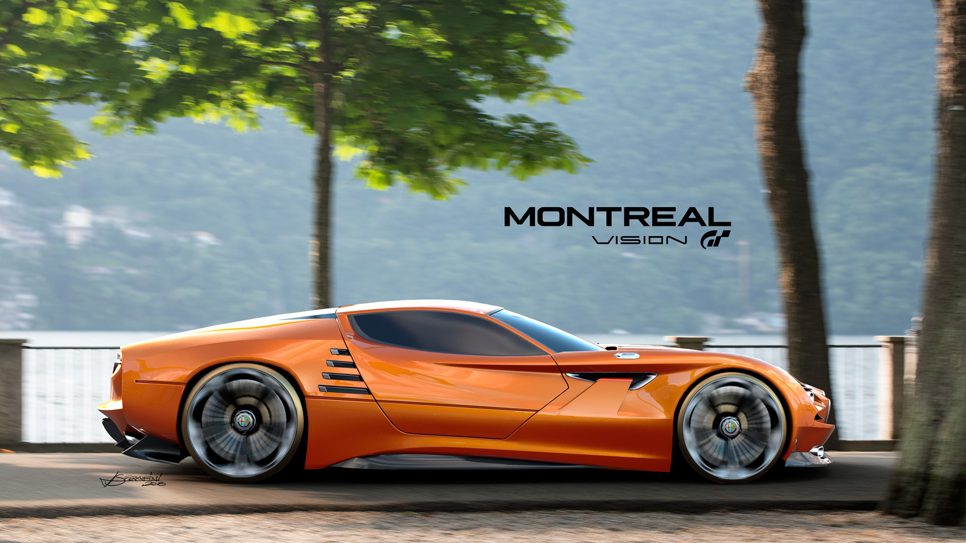 Alfa Romeo Montreal Vision GT Concept Is Pure Sex On Wheels