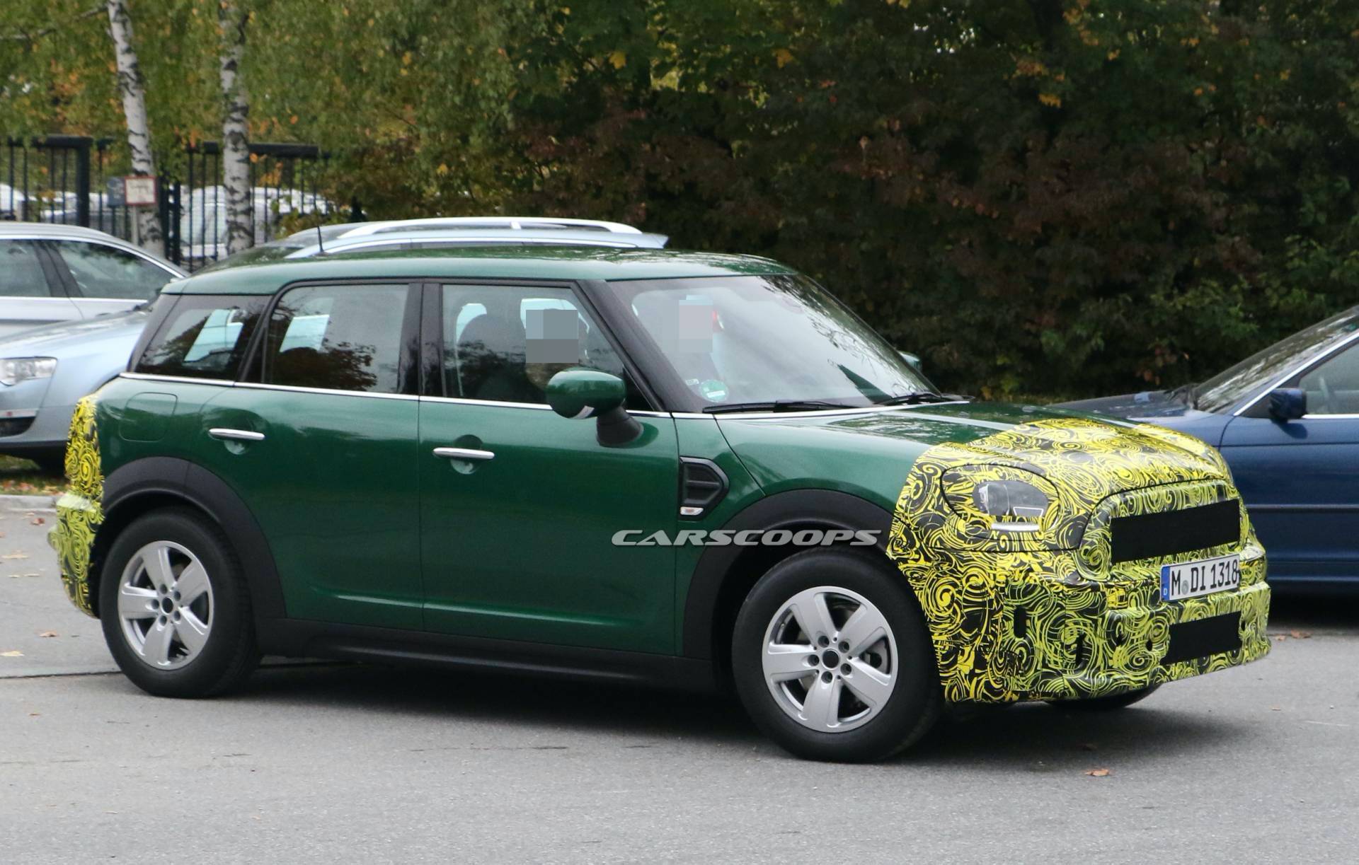 2021 Mini Countryman Spotted Parading Its Minor Updates On Public Roads