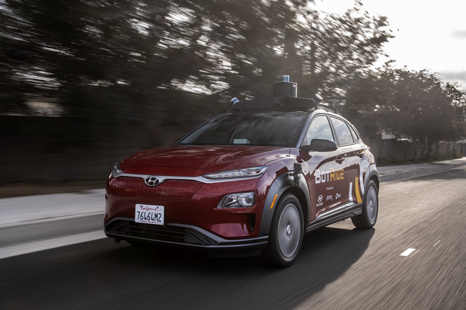 Hyundai To Launch Autonomous Ride-Sharing Service In California Next Month