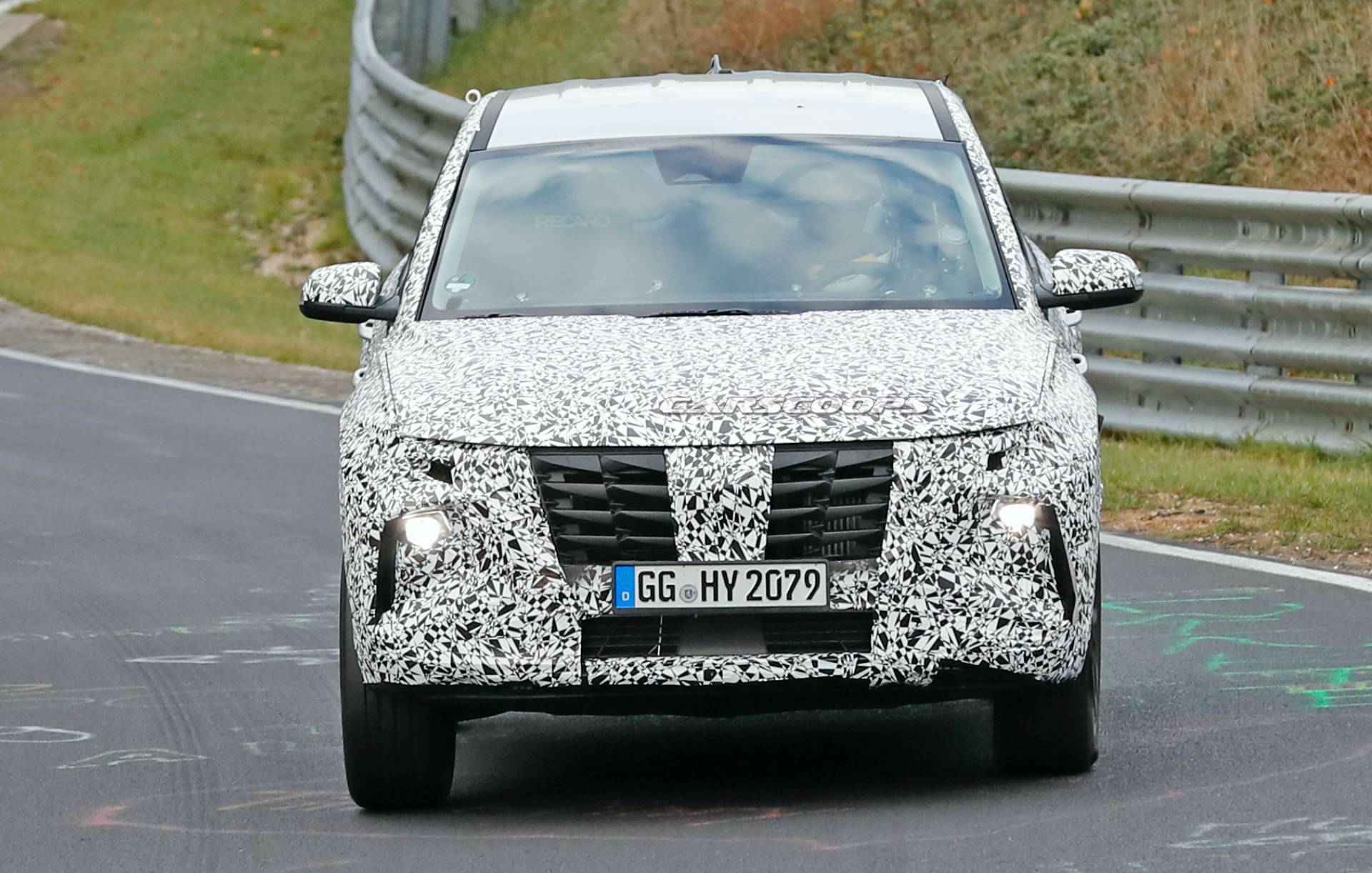 2021 Hyundai Tucson Starts Dropping Camo, Revealing Funky Grille