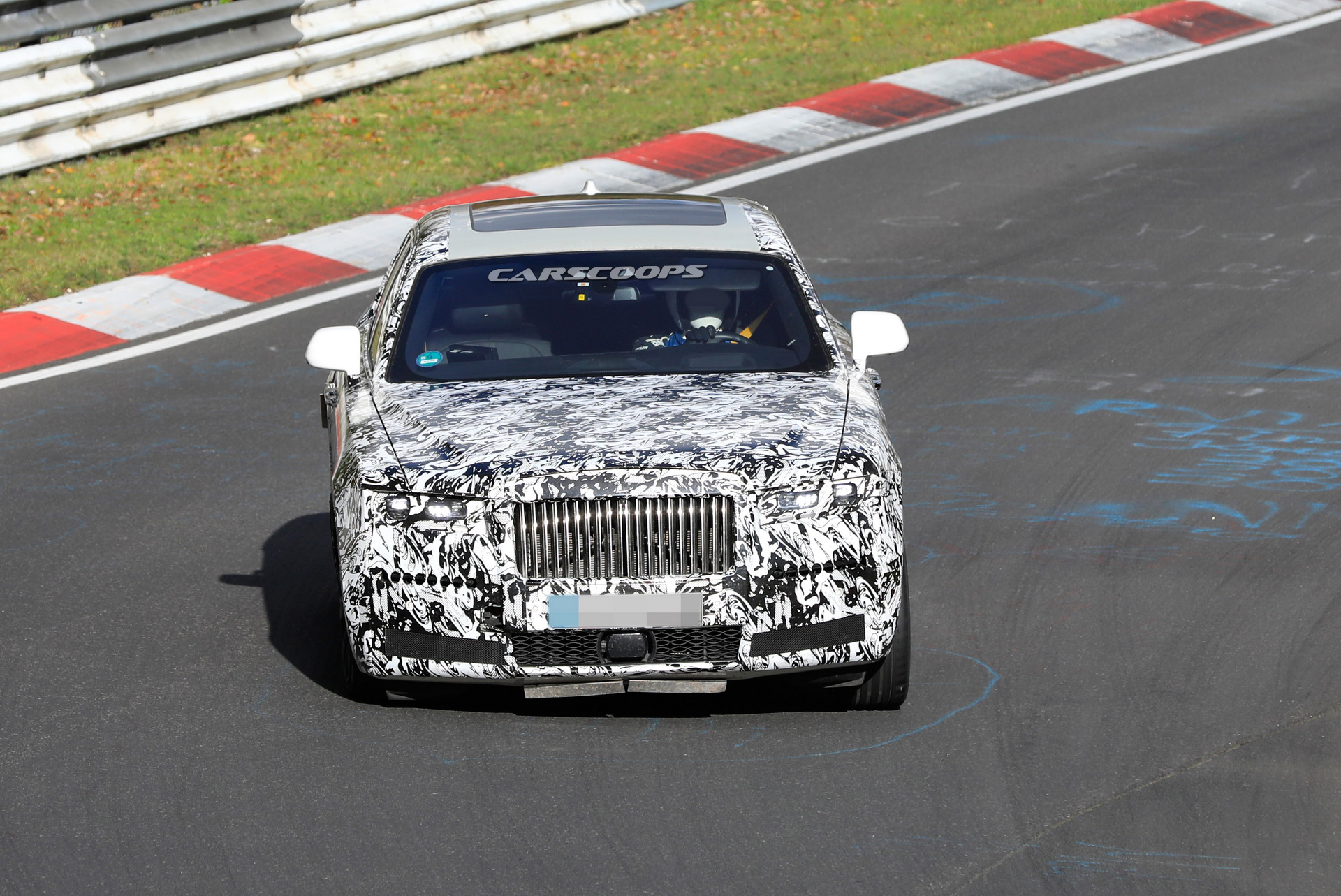 2021 Rolls Royce Ghost Tests Its New Platform On The Nurburgring