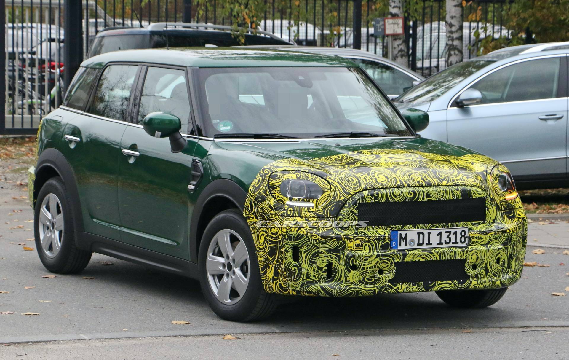 2021 Mini Countryman Spotted Parading Its Minor Updates On Public Roads