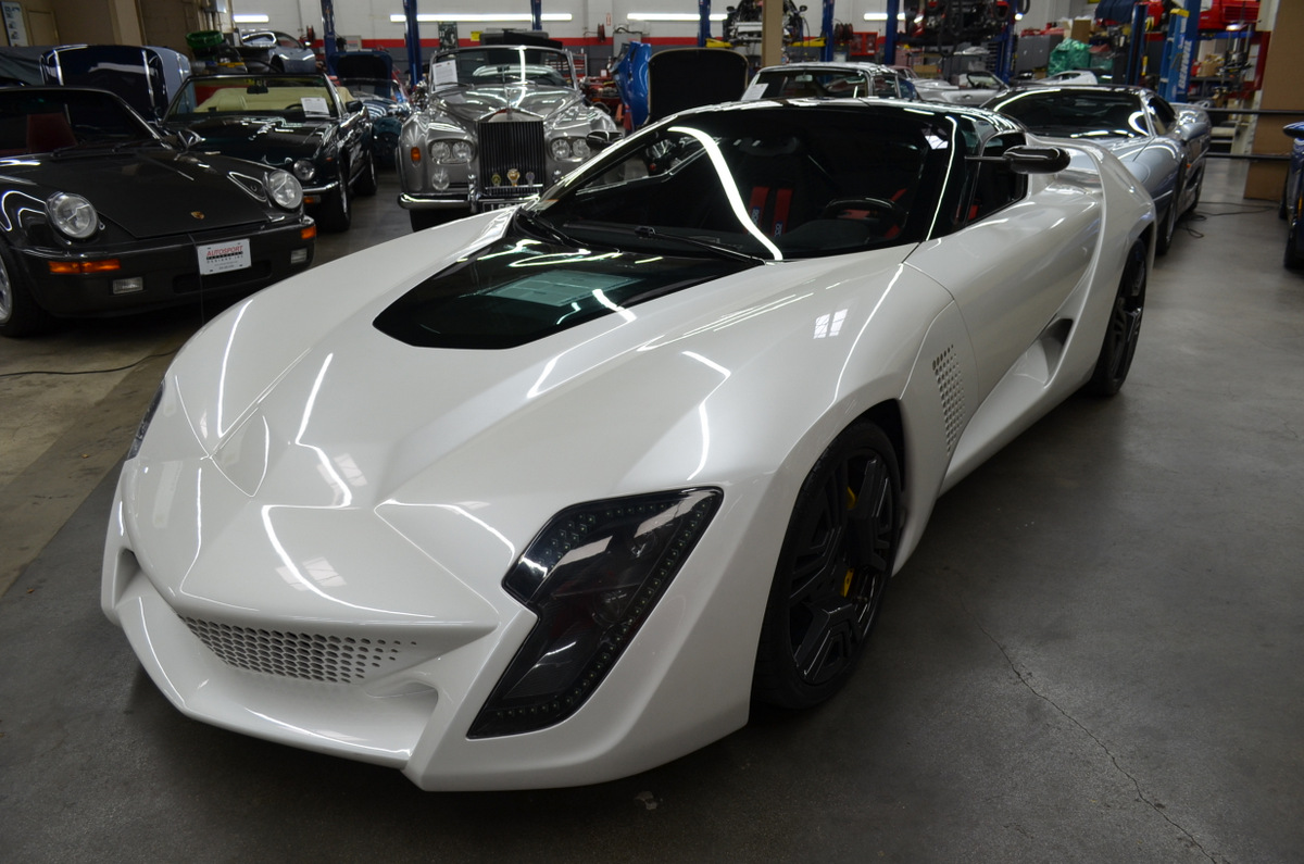 Bertone’s Corvette-Based Mantide Is Looking For A New Home, Now Painted White