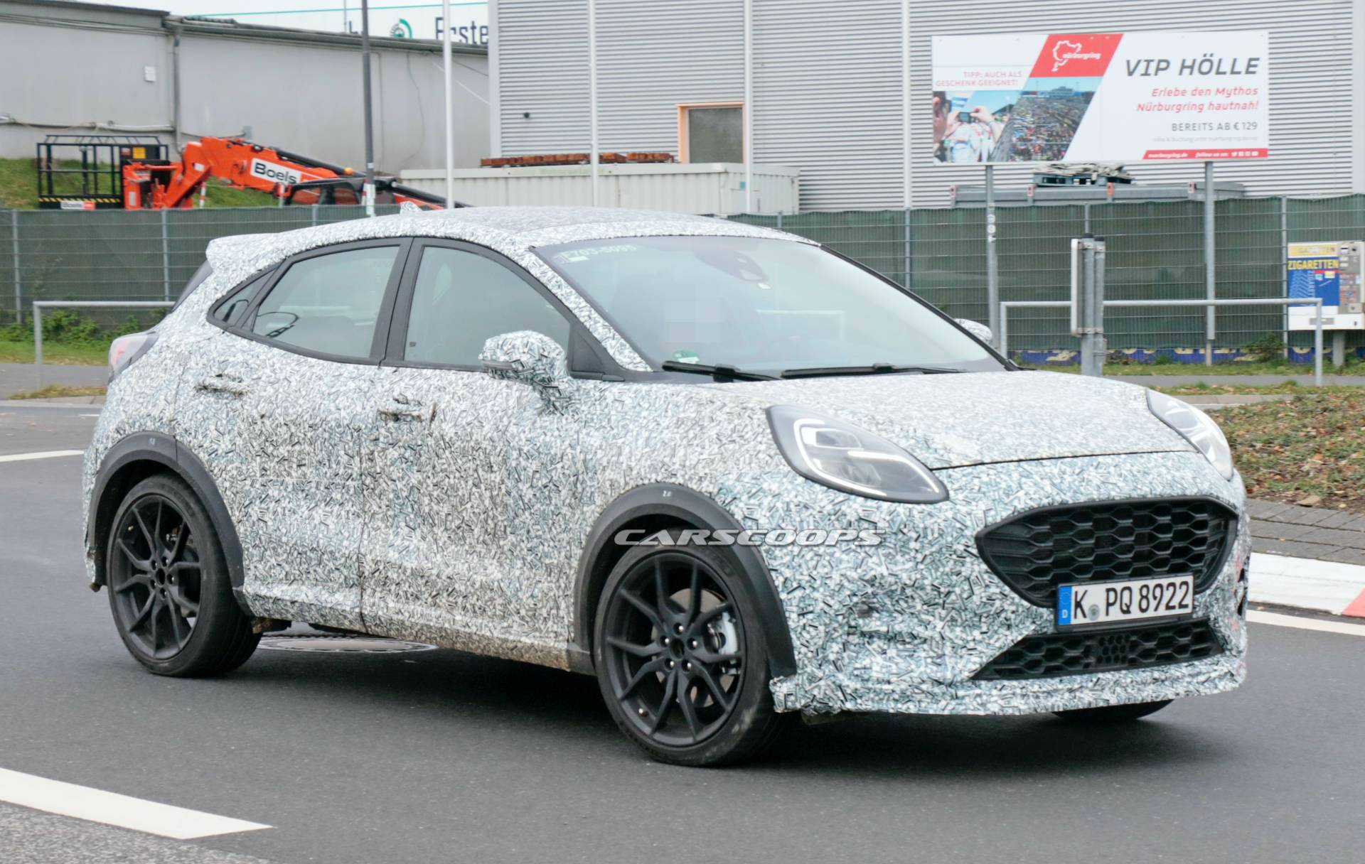 2020 Ford Puma ST Hot Riding Small SUV Gets Frisky On The Nurburgring