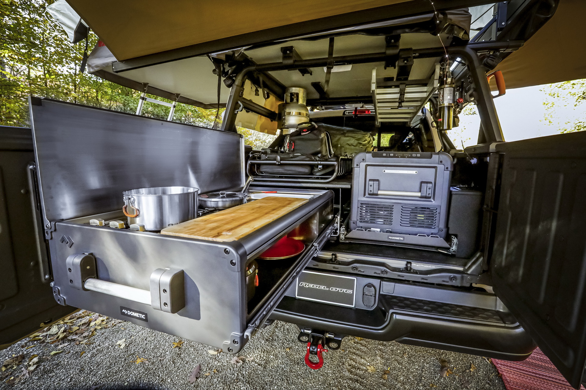 Get A SEMA Load Of Mopar’s Slammed Dodge Lowliner Restomod And RAM Truck