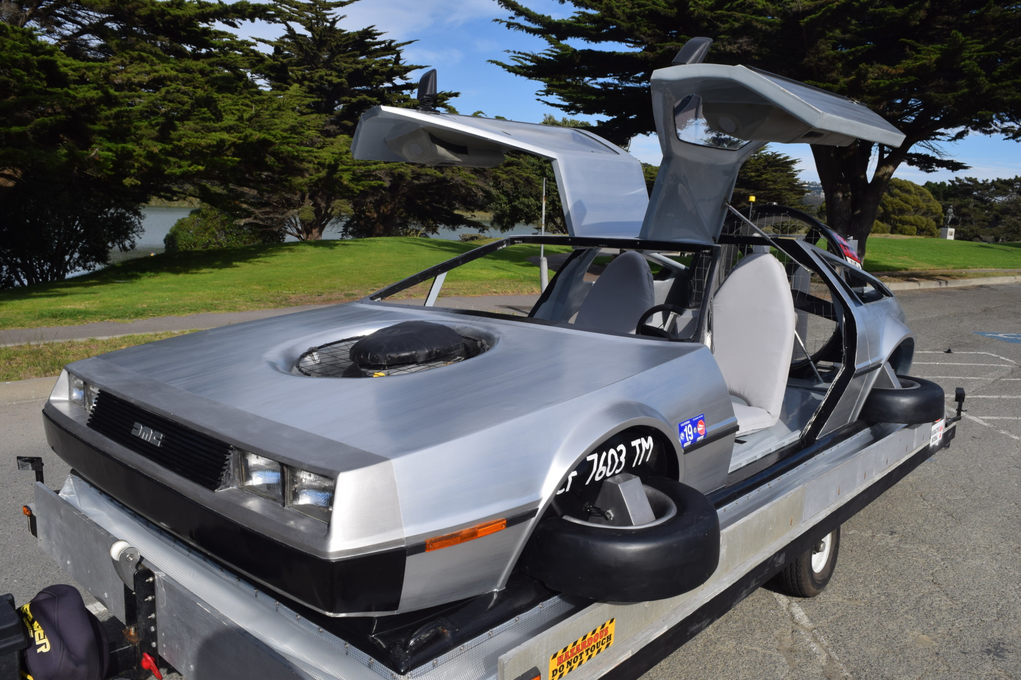 There’s a Bizarre DeLorean Hovercraft For Sale Right Now