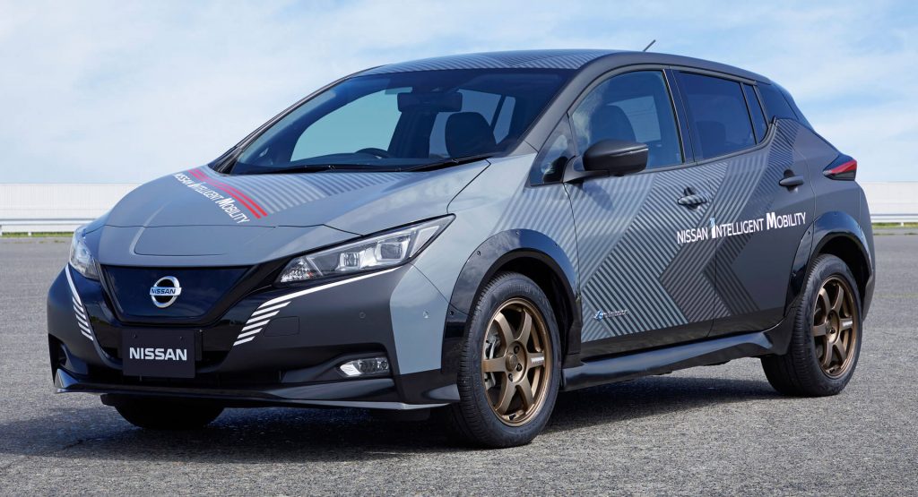  This Is The 304 HP Nissan Leaf Electric Hot Hatch That You Can’t Buy