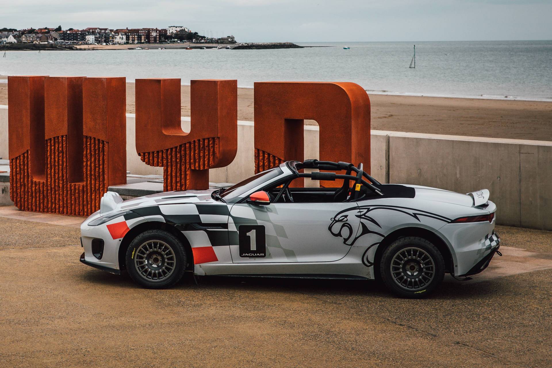 Jaguar F-Type Convertible Rally Car Sadly Makes Its Final Public Appearance