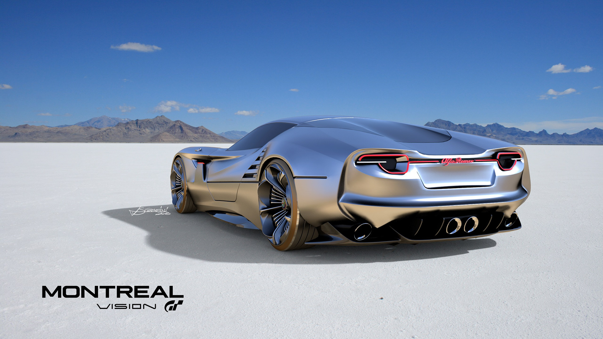 Alfa Romeo Montreal Vision GT Concept Is Pure Sex On Wheels