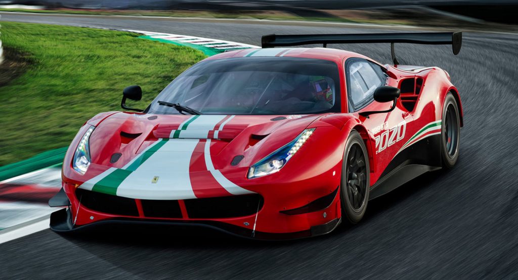 Ferrari 488 Gt3 Evo Ready To Hit The Tracks In 2020 Carscoops