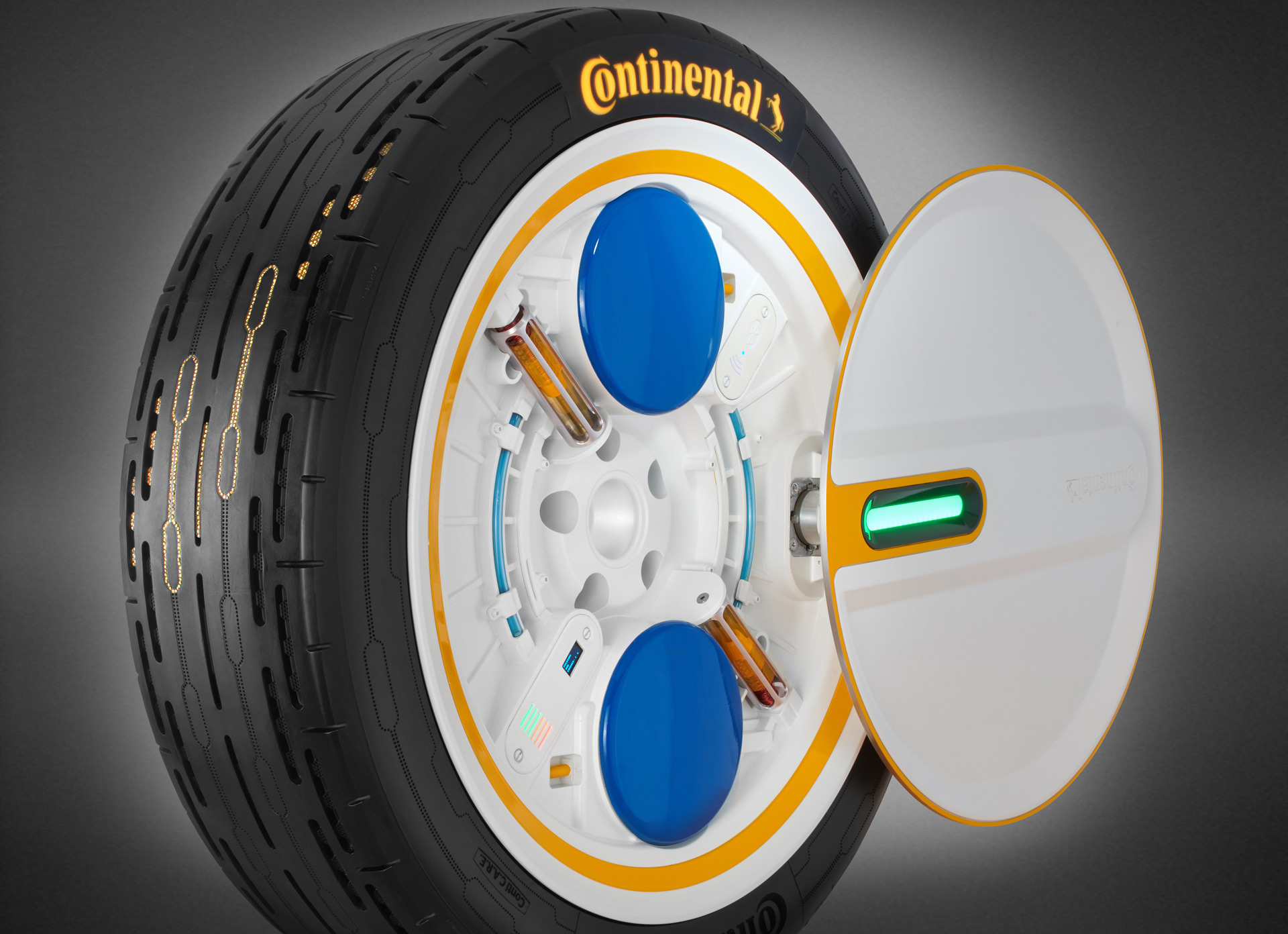 Continental Develops A Tire That Can Inflate Itself As You Drive