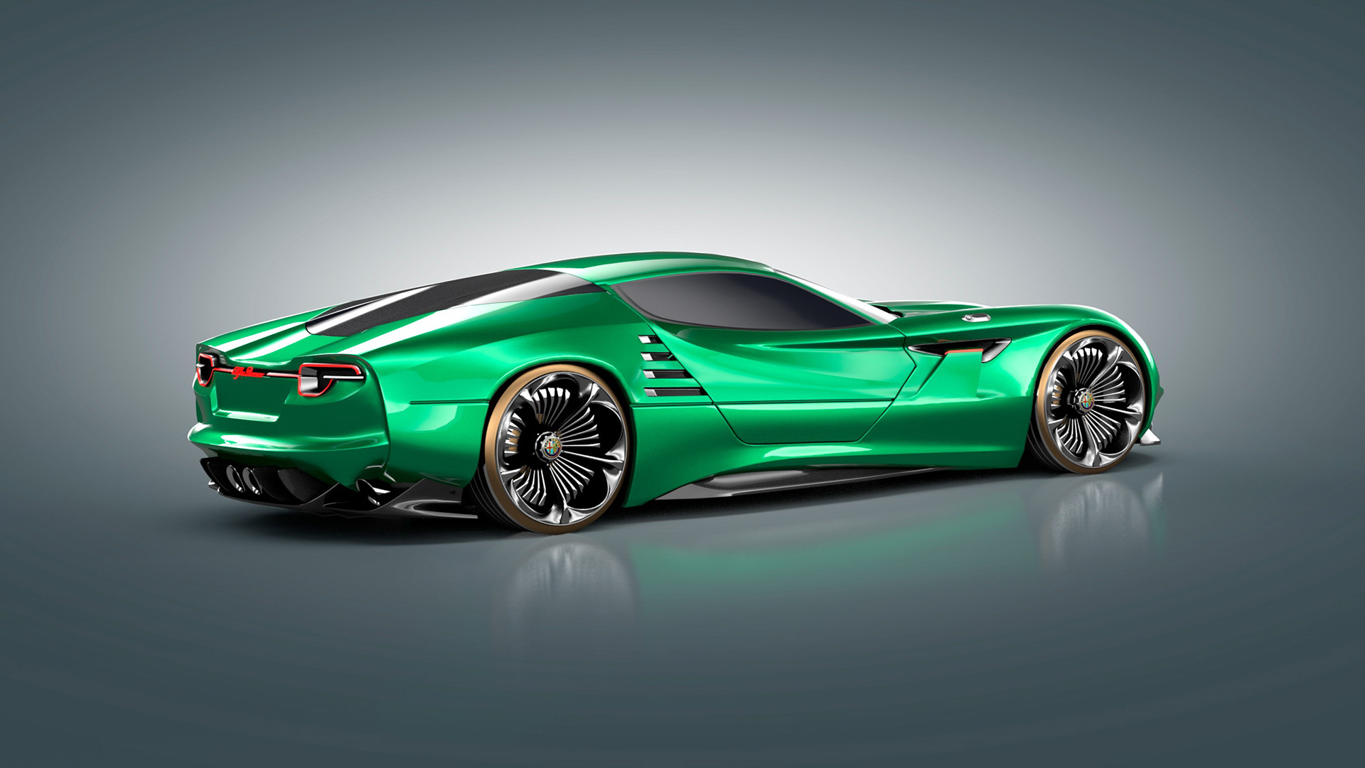 Alfa Romeo Montreal Vision GT Concept Is Pure Sex On Wheels