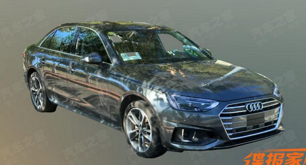  China Getting Facelifted Audi A4 L, Spotted In 40 TFSI Spec