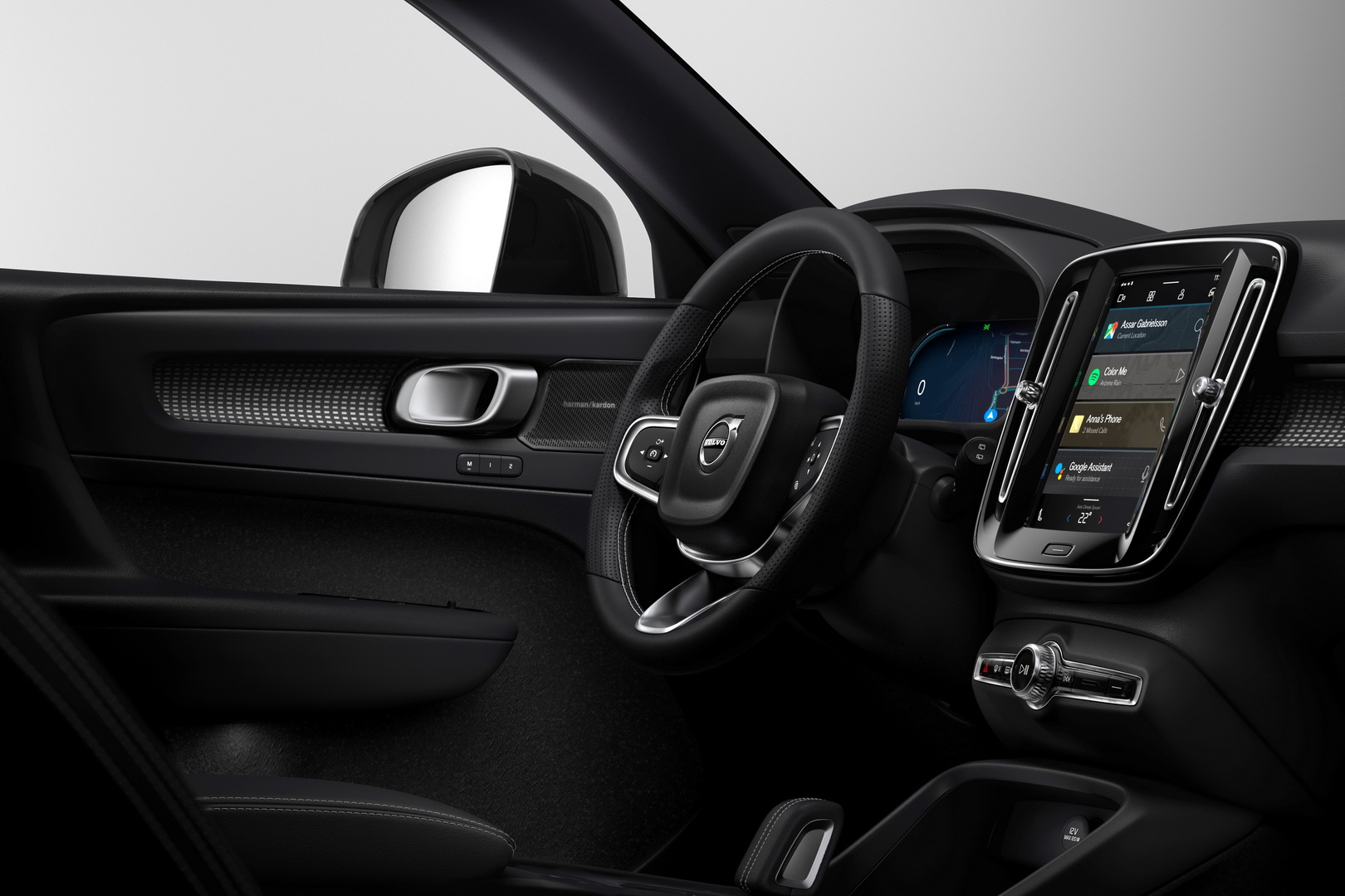 Electric Volvo XC40 Getting Android-Powered Infotainment System