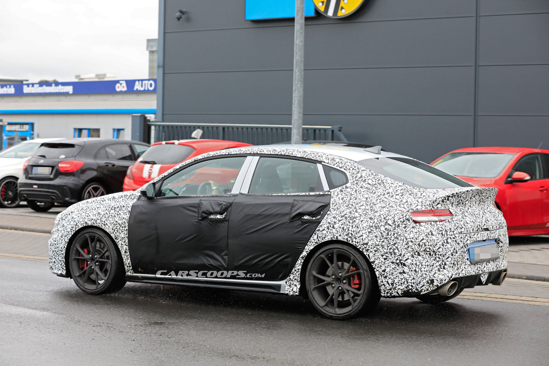 2021 Hyundai i30 N Fastback Facelift Spied, Now With 20% Less Camo