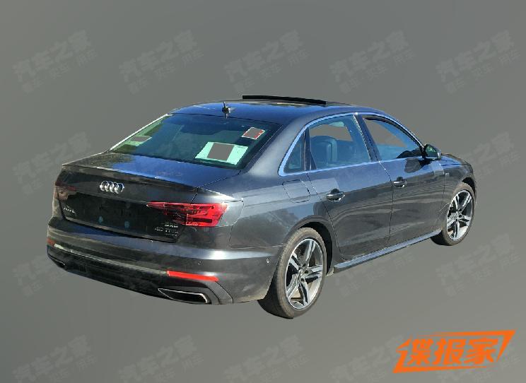 China Getting Facelifted Audi A4 L, Spotted In 40 TFSI Spec