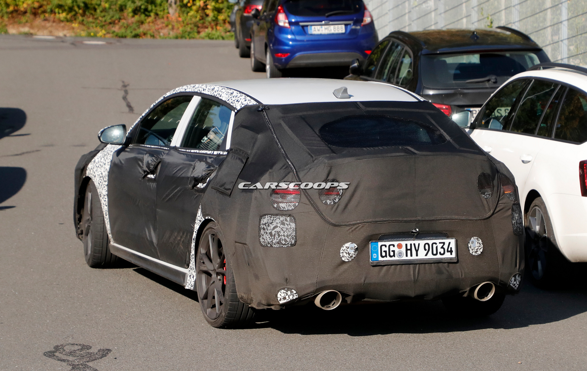 2021 Hyundai i30 N Fastback Facelift Spied, Now With 20% Less Camo