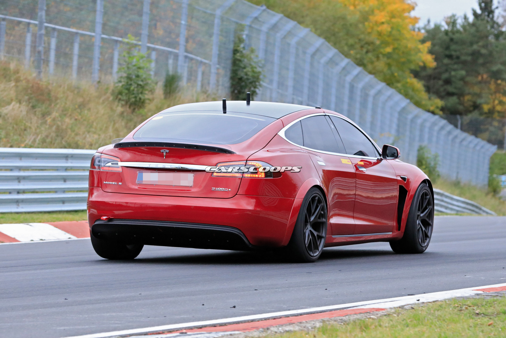 Tesla Model S Returns To The Nurburgring With Some Wild Aero