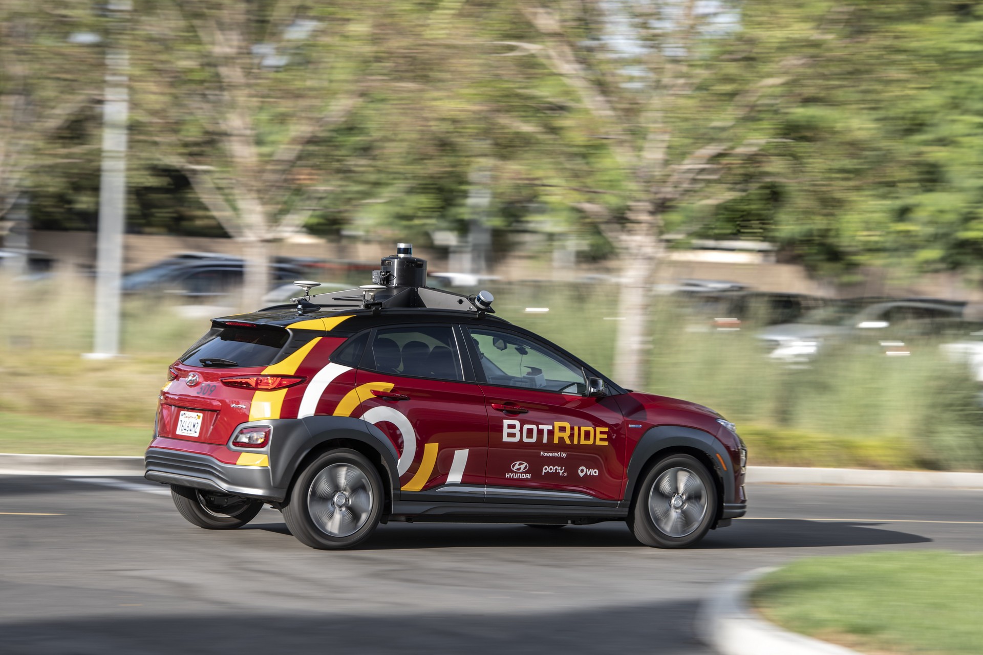 Hyundai To Launch Autonomous Ride-Sharing Service In California Next Month