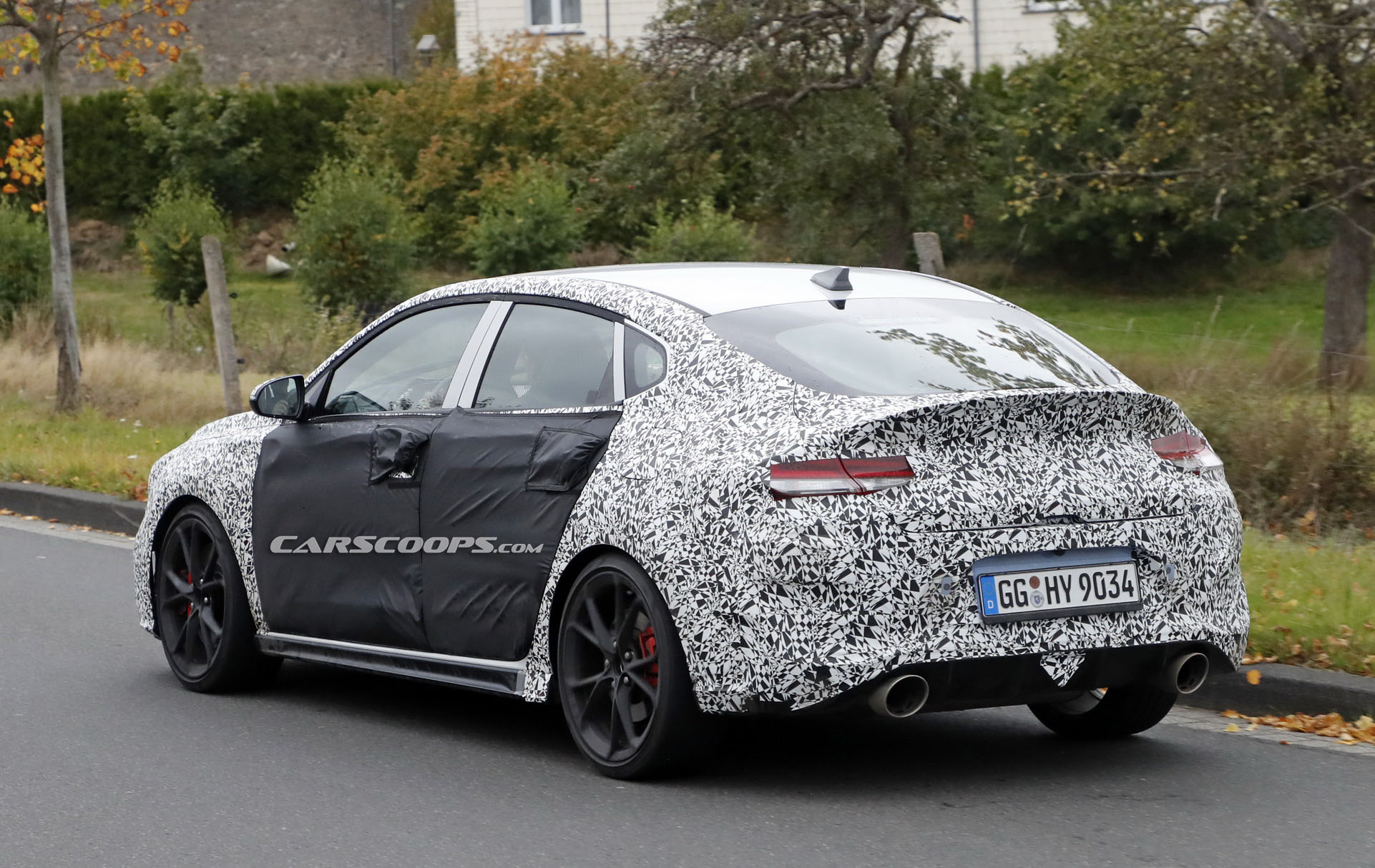 2021 Hyundai i30 N Fastback Facelift Spied, Now With 20% Less Camo