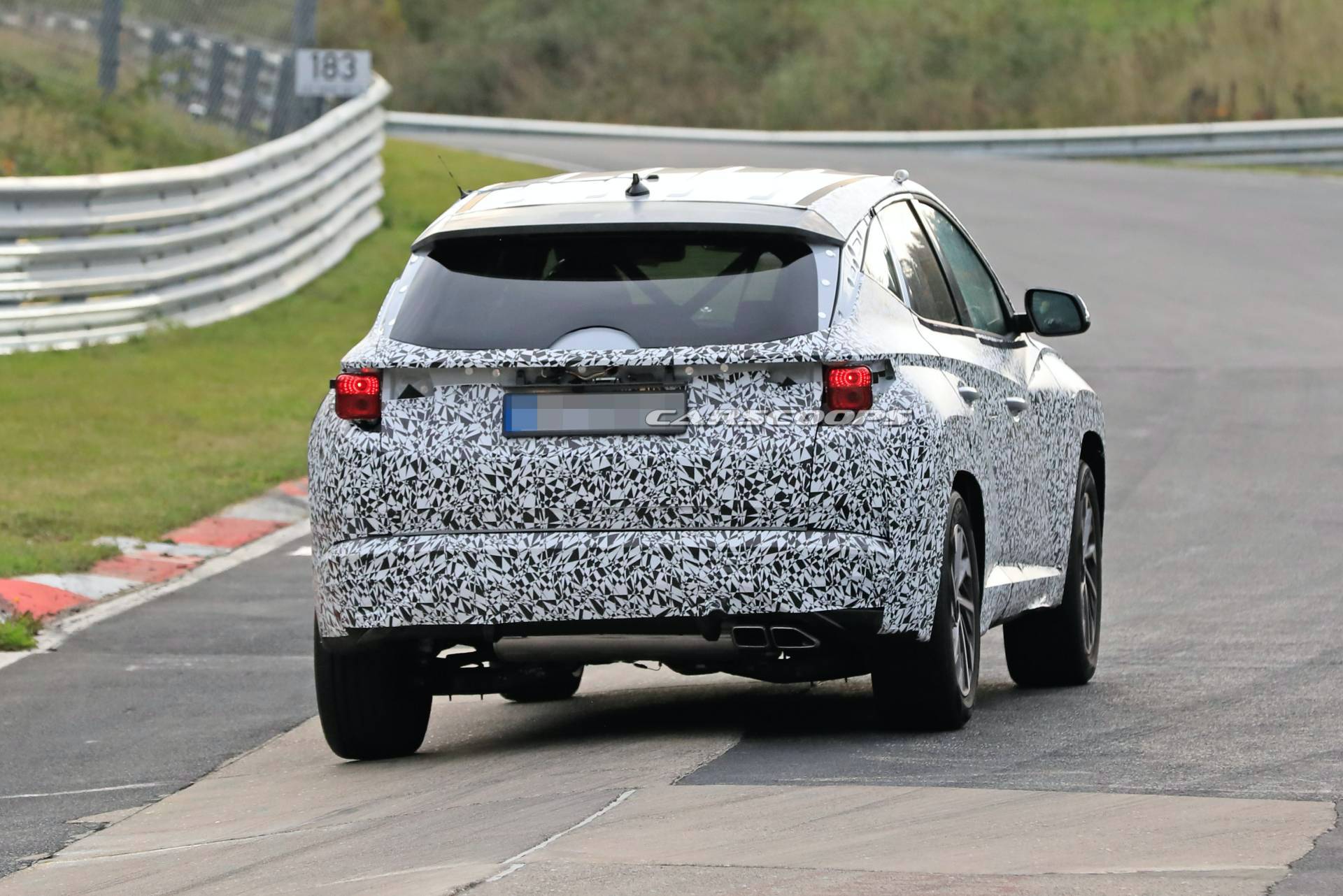 2021 Hyundai Tucson Starts Dropping Camo, Revealing Funky Grille