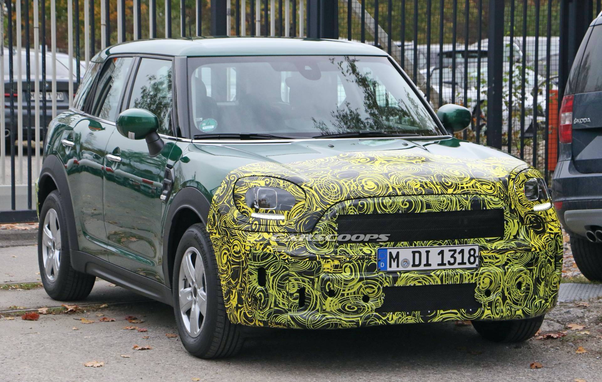 2021 Mini Countryman Spotted Parading Its Minor Updates On Public Roads
