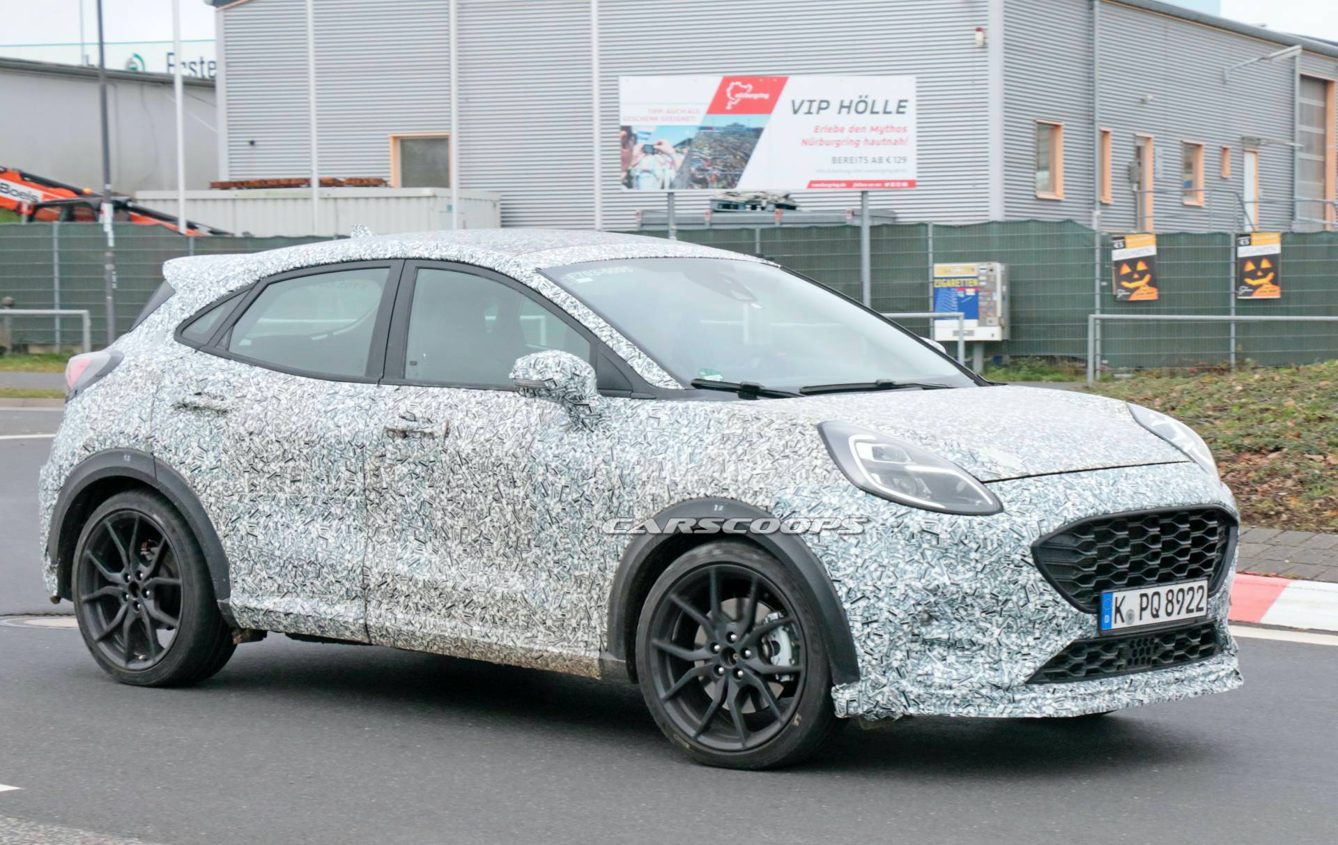 2020 Ford Puma ST Hot Riding Small SUV Gets Frisky On The Nurburgring