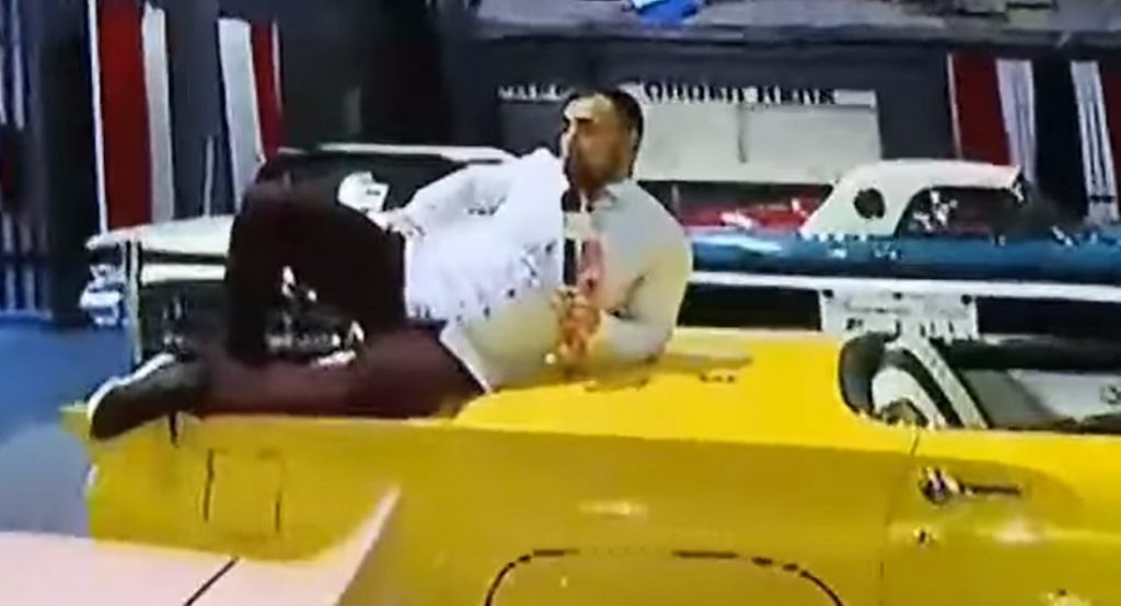  Local News Reporter Jumps On Multiple Vehicles, Damages Others At Sacramento Auto Show