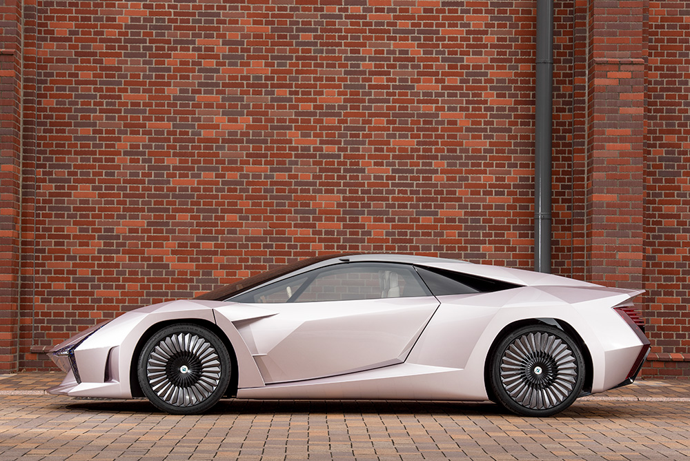 Nano Cellulose Vehicle Concept Is Made From Plants And Recycled Agricultural Waste