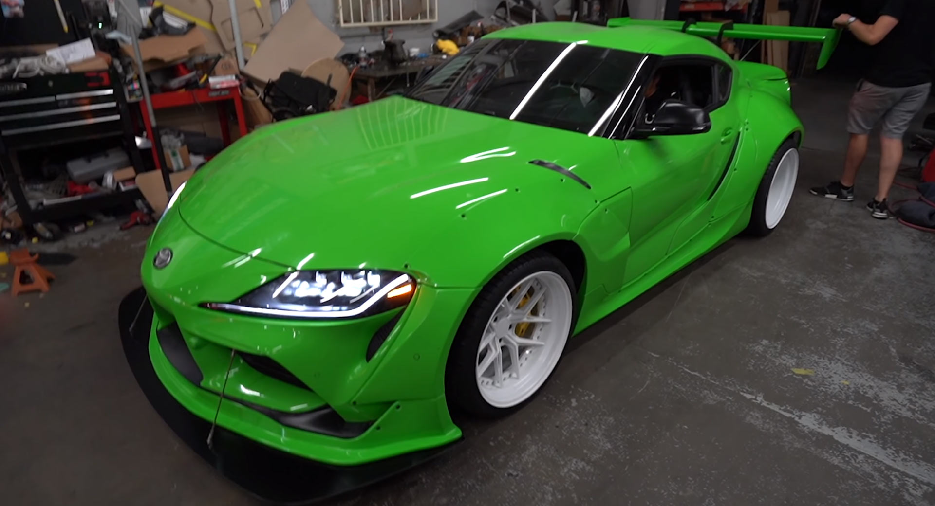 Widebody 2020 Toyota Supra From Rocket Bunny Looks Like A