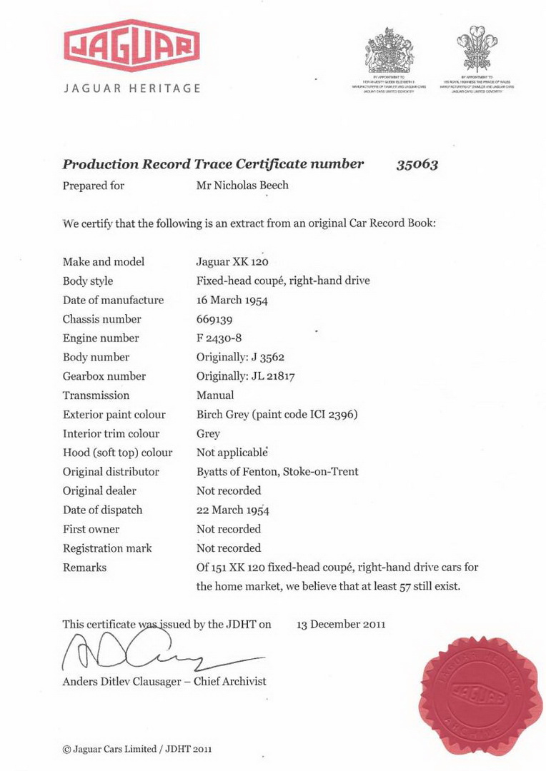 1954 Jaguar XK120 Needs More Than A Dust-Off To Be Brought Back To Life