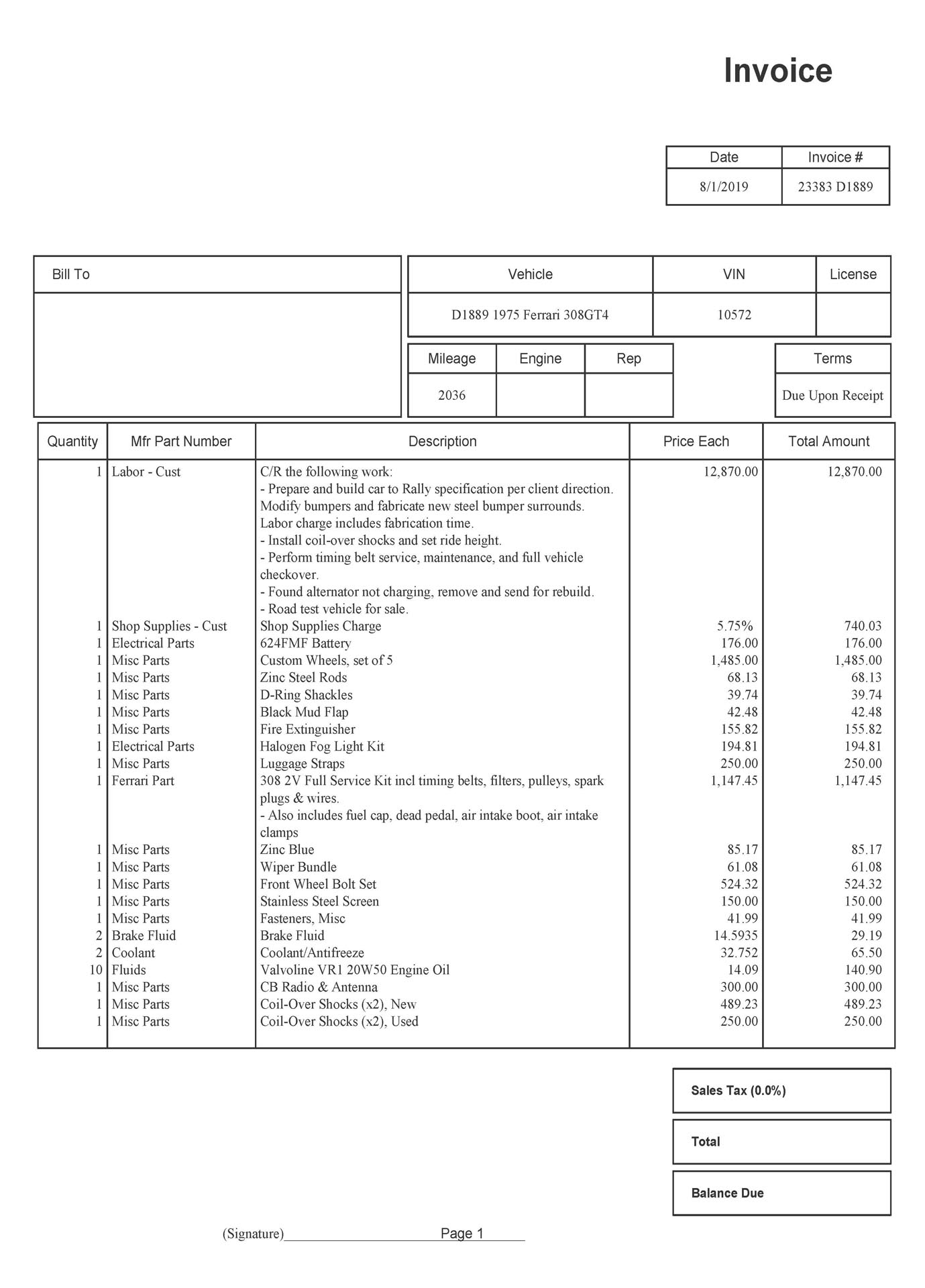 Safari 1975 Ferrari Dino 308 Off-Roader Was Clearly Not Approved By Maranello, But We Love It