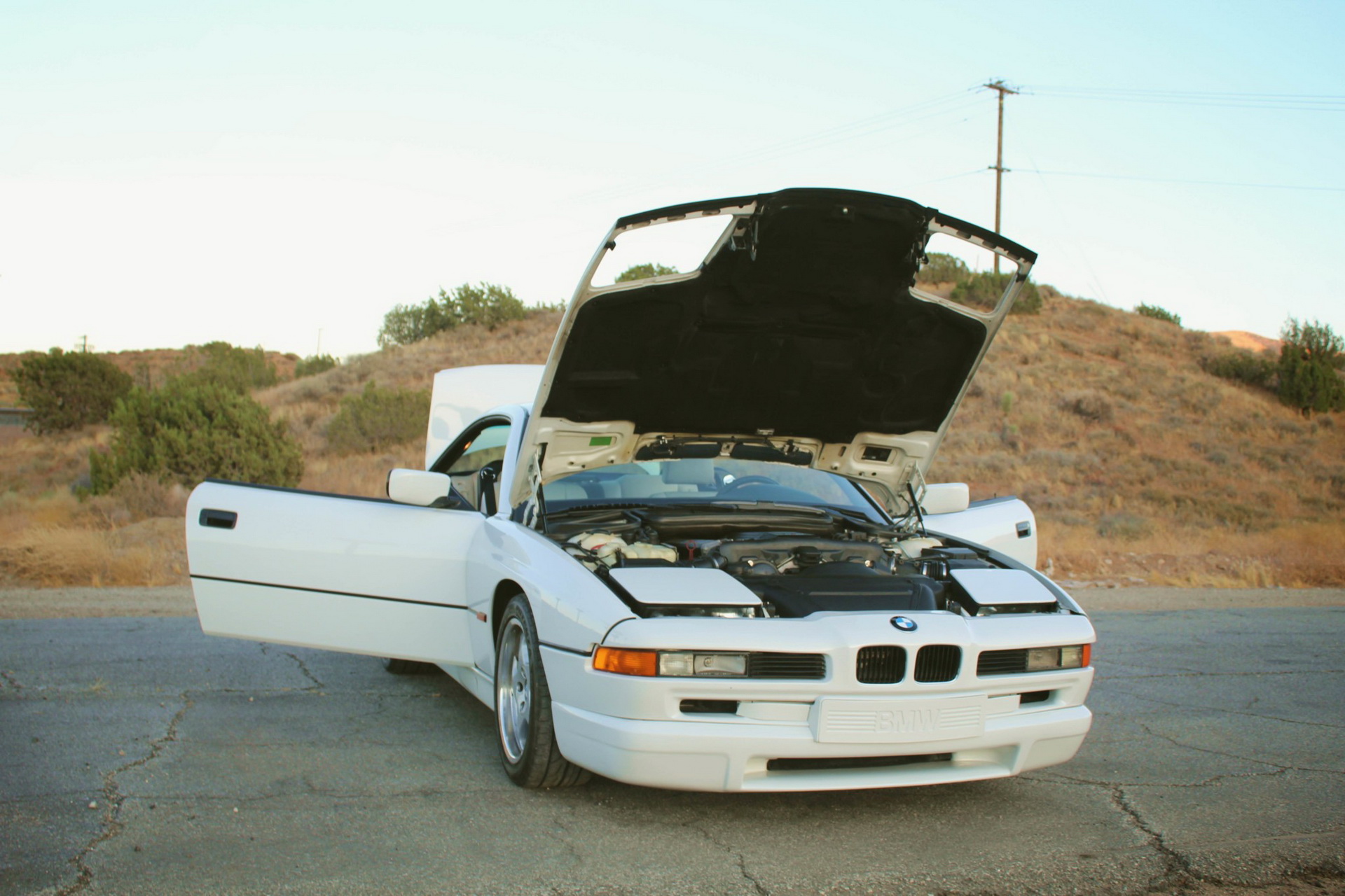 White On White 1995 BMW 850 CSi Is A Pure Unicorn With M Genes